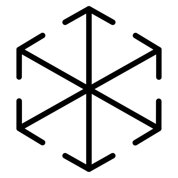 Geometric cube icon