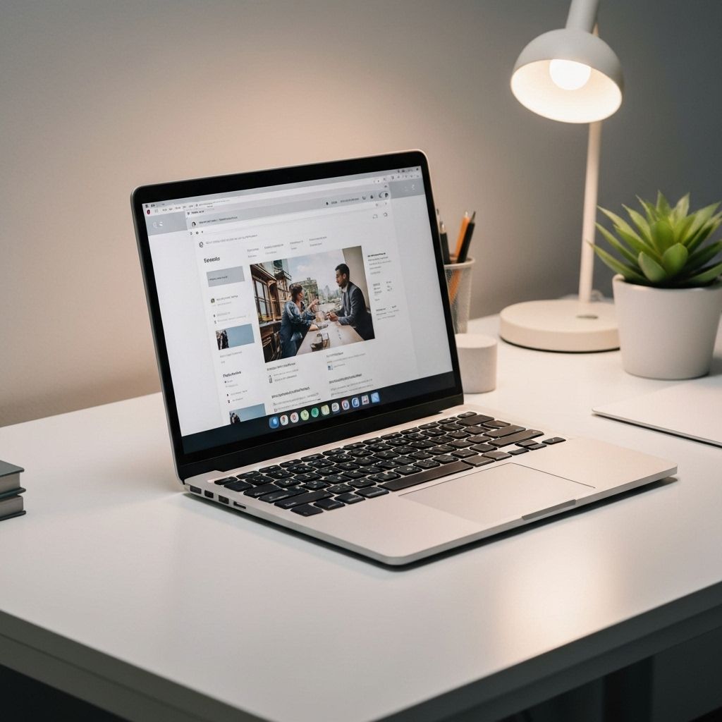 Modern laptop